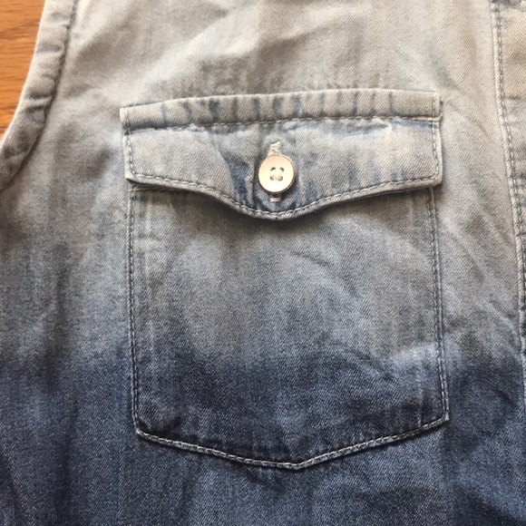 Chambray Shirt/Tank - Picture 3 of 5